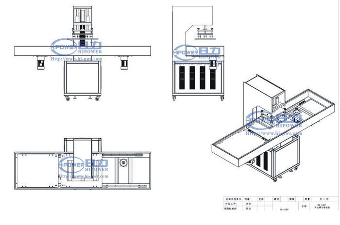 Shuttle Tray High Frequency Welder For Blister Packing