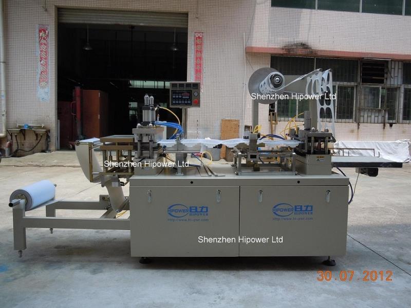 blister clamshell forming & die cutting machine
