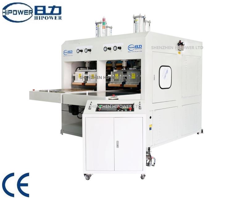 Single Side HF welding and cutting machine for pocket air filter
